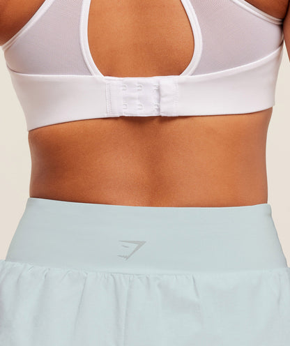 Women's Gymshark Running 2-In-1 Shorts Smoke Blue