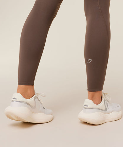 Women's Gymshark Running Pocket Leggings Camo Brown