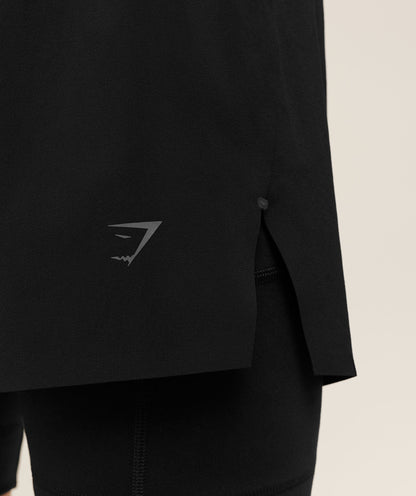 Gymshark Running Elite 2 In 1 5" Shorts Black