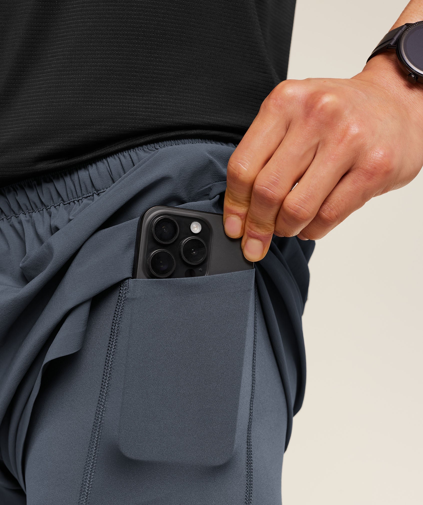 Gymshark Running Elite 2 In 1 5" Shorts Titanium Blue