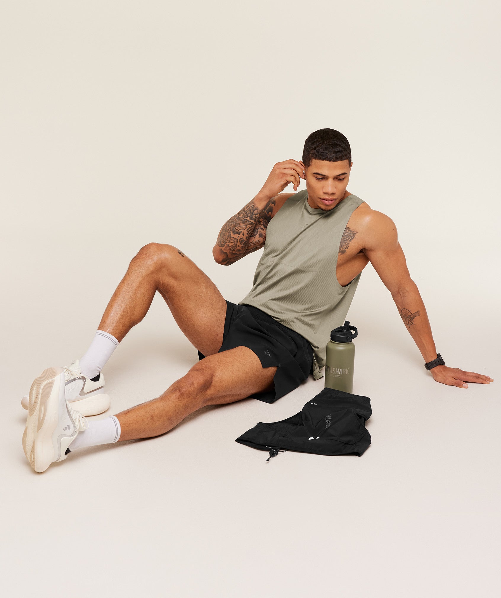 Gymshark Running Elite 5" Short Black