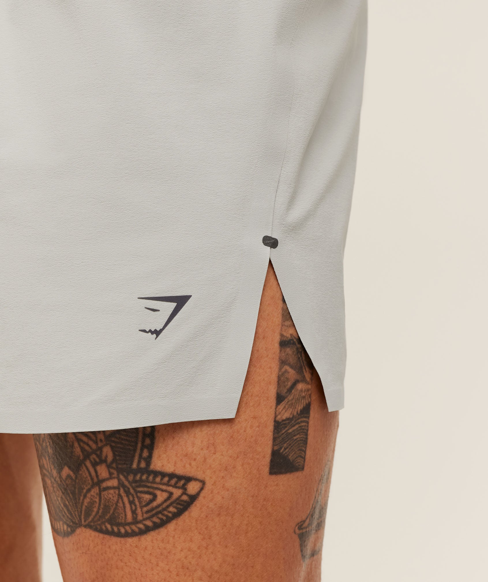 Gymshark Running Elite 5" Short Stone Grey