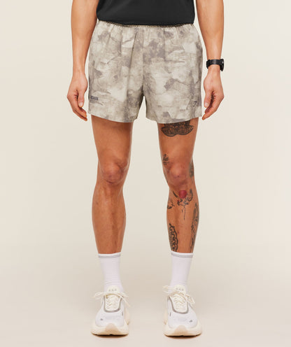 Gymshark Running Elite 5" Short Pebble Grey