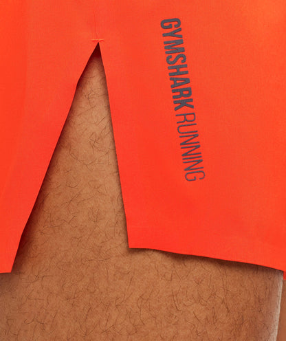 Gymshark Running Elite Race 5" Short Electric Orange
