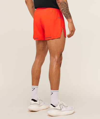 Gymshark Running Elite Race 5" Short Electric Orange