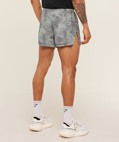 Gymshark Running Elite Race 5" Short Smokey Grey
