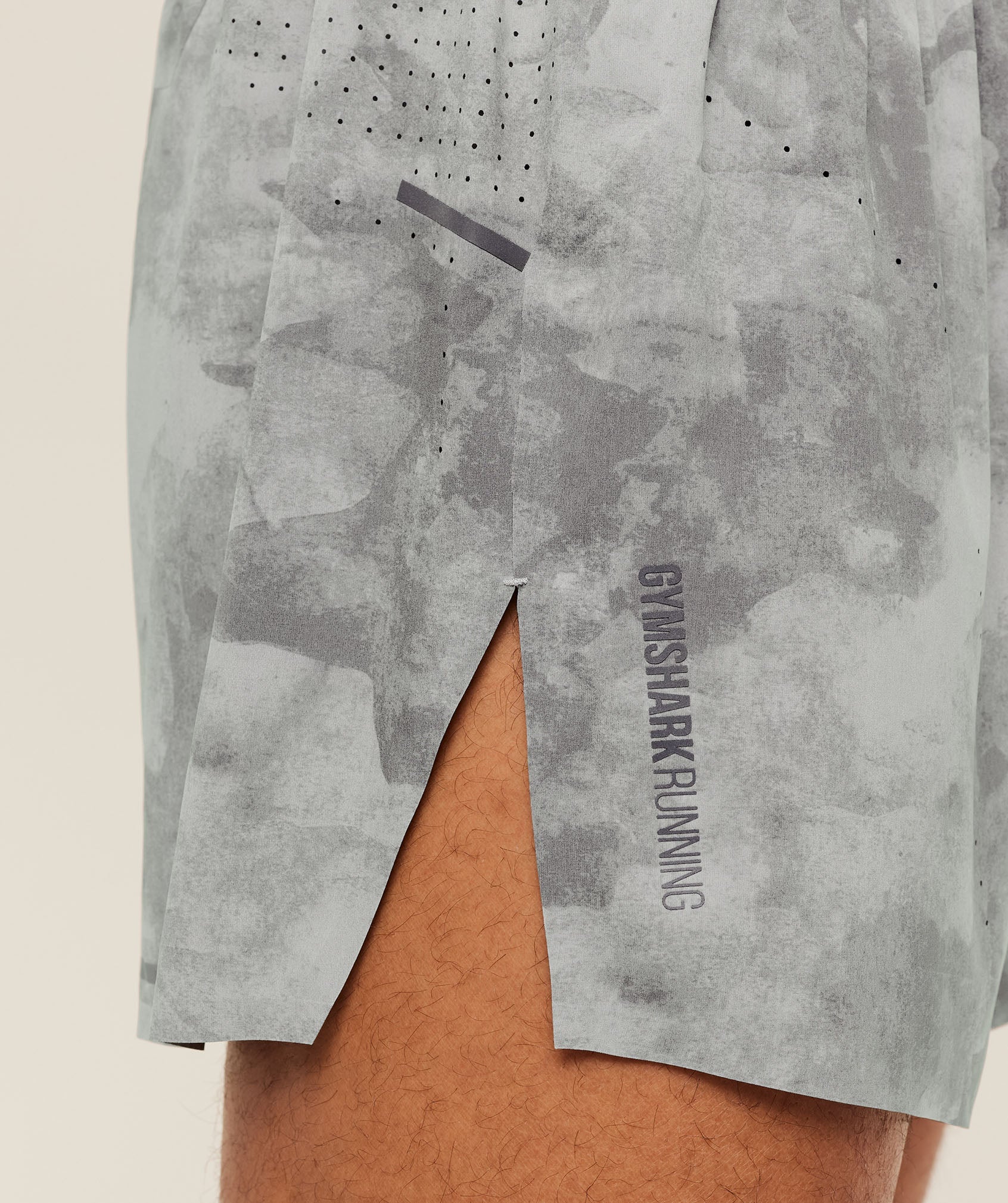 Gymshark Running Elite Race 5" Short Smokey Grey