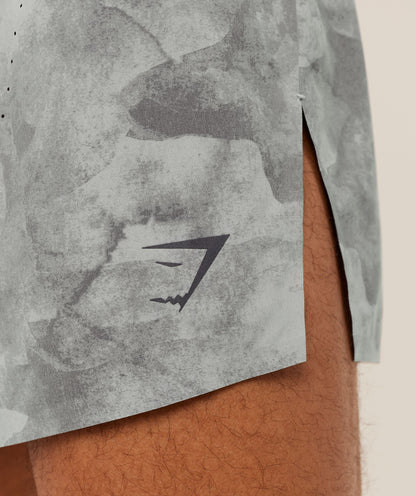 Gymshark Running Elite Race 5" Short Smokey Grey