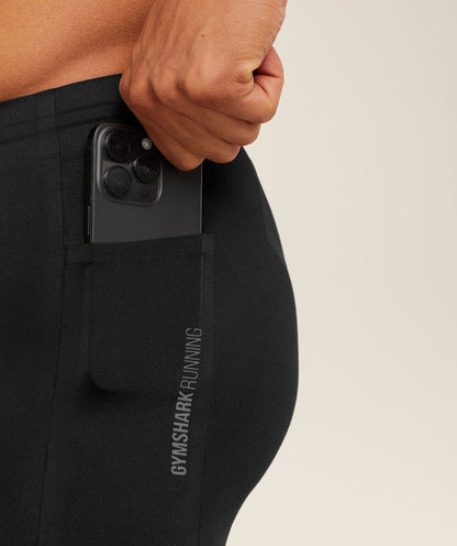 Gymshark Running Elite Race Half Tight Black