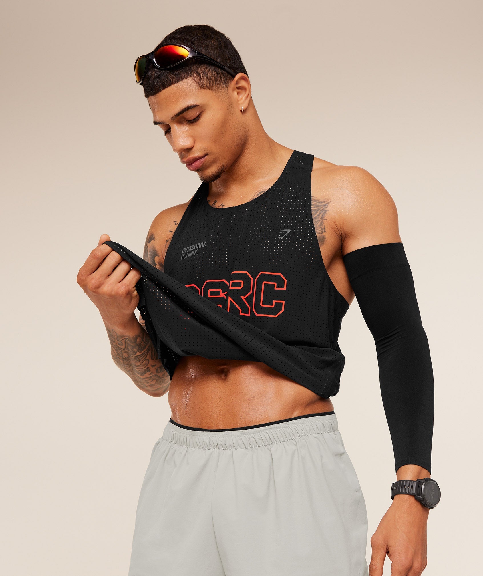 Gymshark Running Elite Race Vest Black