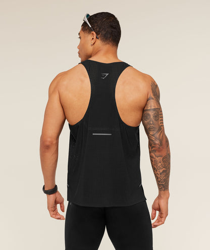 Gymshark Running Elite Race Vest Black