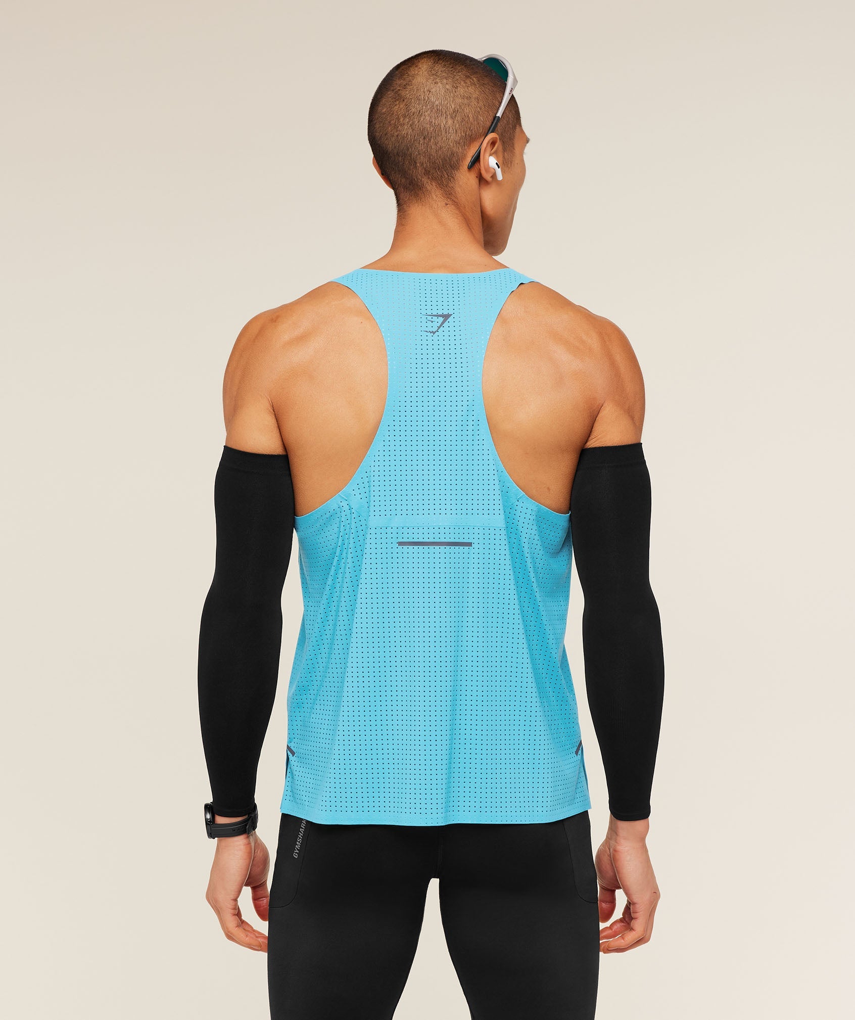 Gymshark Running Elite Race Vest Brand Blue