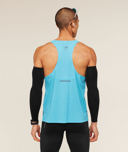 Gymshark Running Elite Race Vest Brand Blue