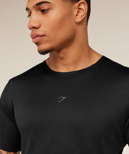 Gymshark Running Elite T-Shirt Black