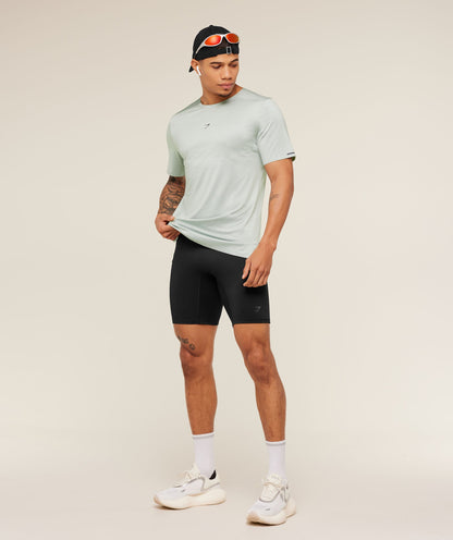 Gymshark Running Elite T-Shirt Morning Blue