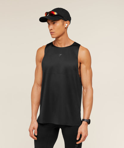 Gymshark Running Elite Tank Black