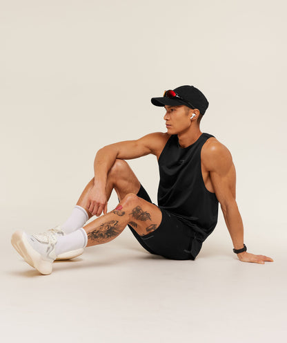 Gymshark Running Elite Tank Black