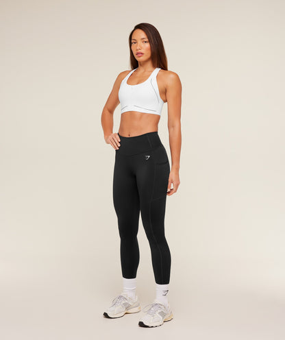 Women's Gymshark Running Sports Bra White