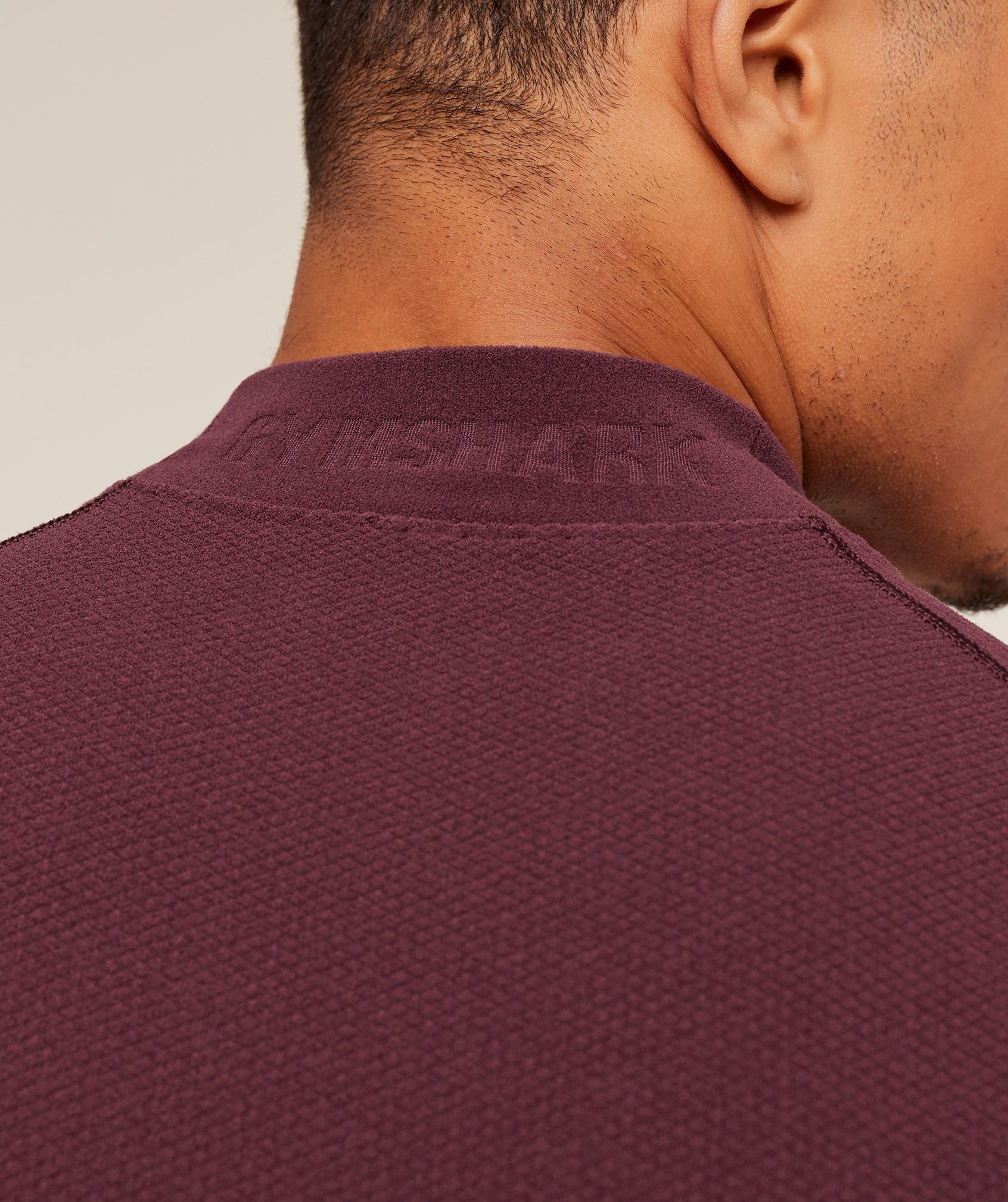 Gymshark Physique Long Sleeve T-Shirt Gs Impact Burgundy