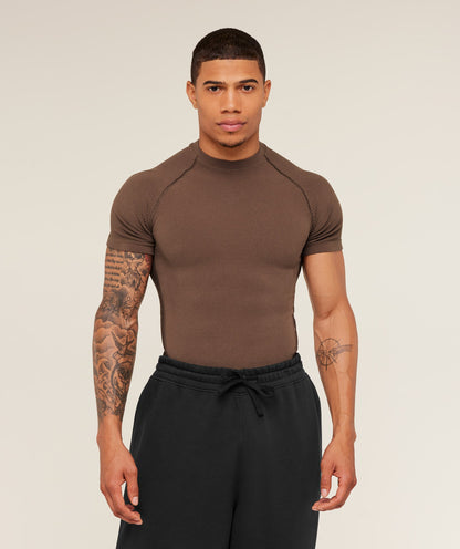 Gymshark Physique T-Shirt Soft Brown