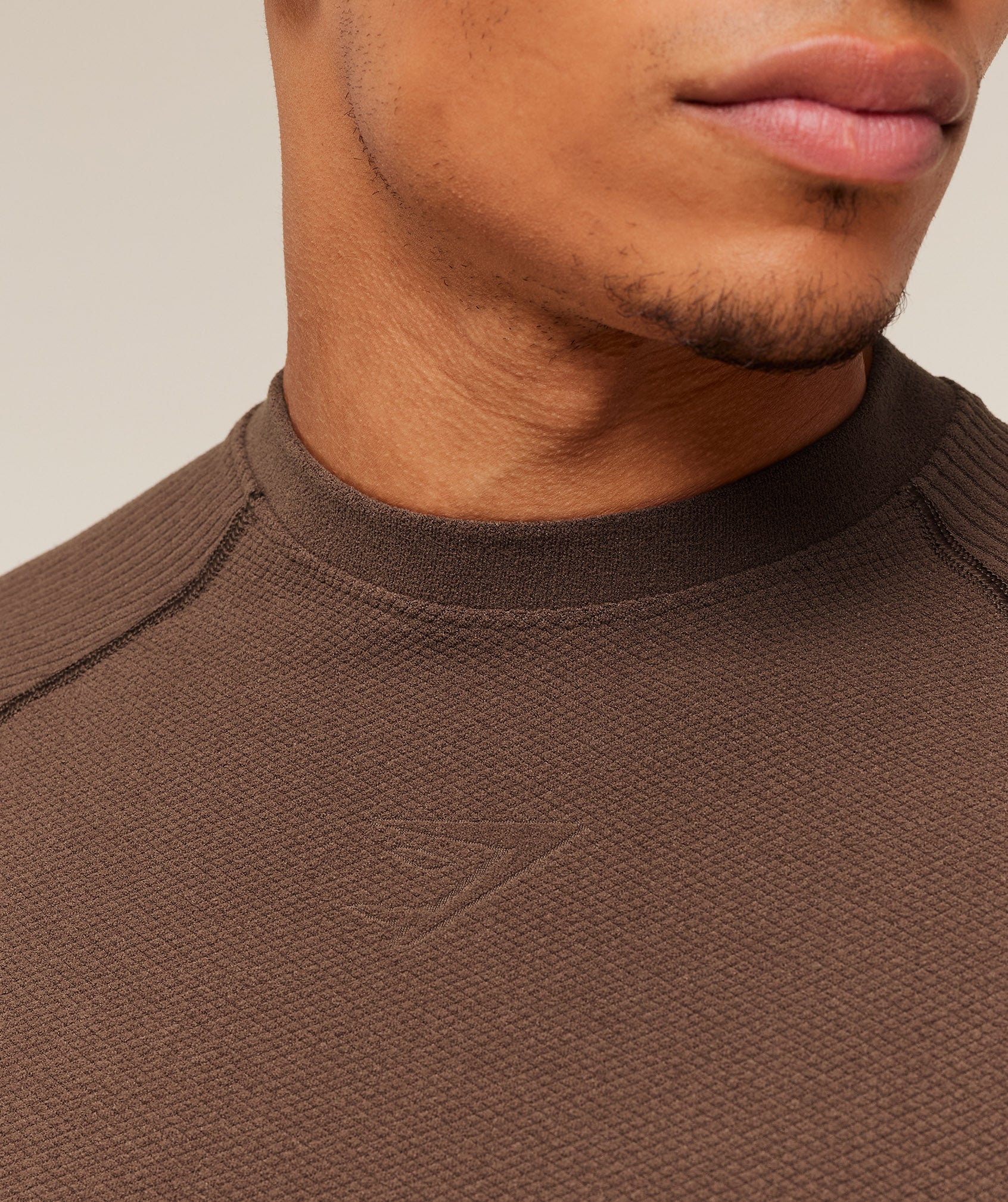 Gymshark Physique T-Shirt Soft Brown