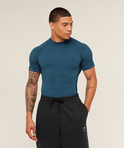 Gymshark Physique T-Shirt Gs Stealth Blue