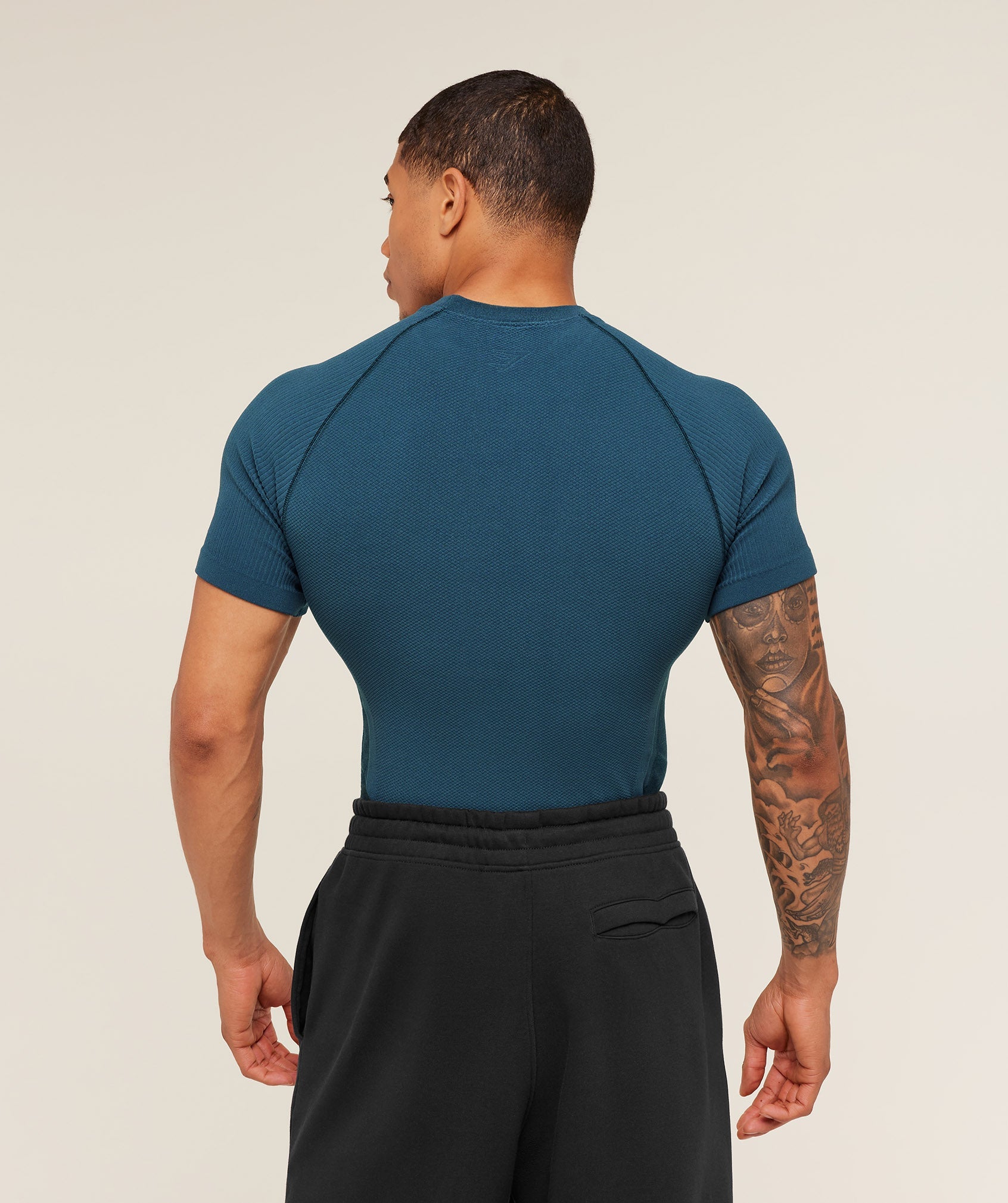 Gymshark Physique T-Shirt Gs Stealth Blue