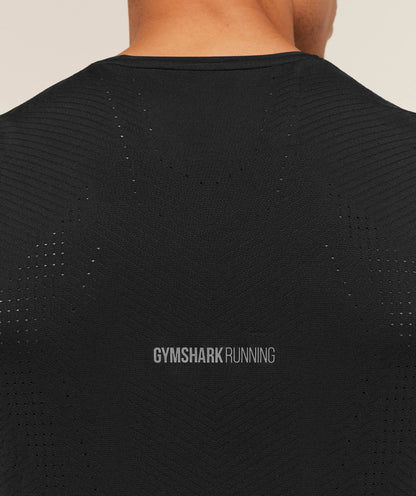 Gymshark Seamless Running T-Shirt Gs Black