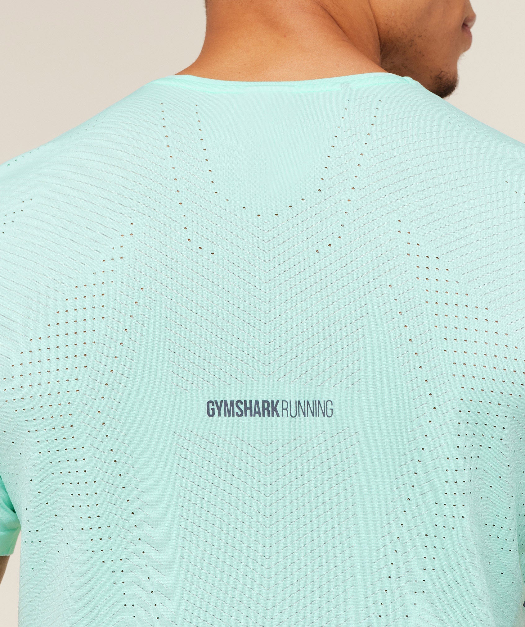 Gymshark Seamless Running T-Shirt Pop Turquoise