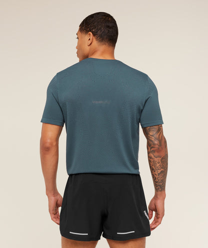 Gymshark Seamless Running T-Shirt Gs Stealth Blue