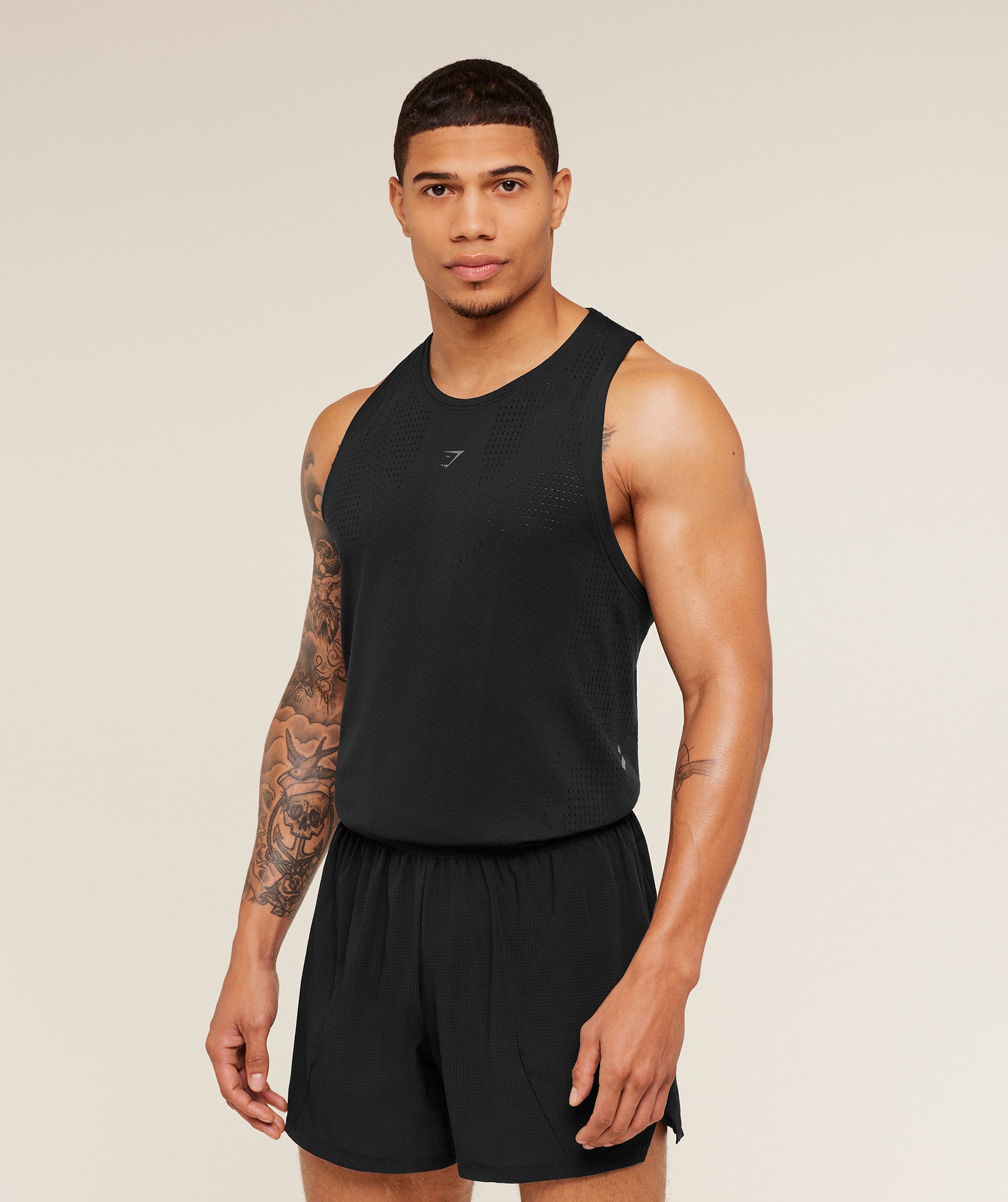 Gymshark Seamless Running Tank Gs Black