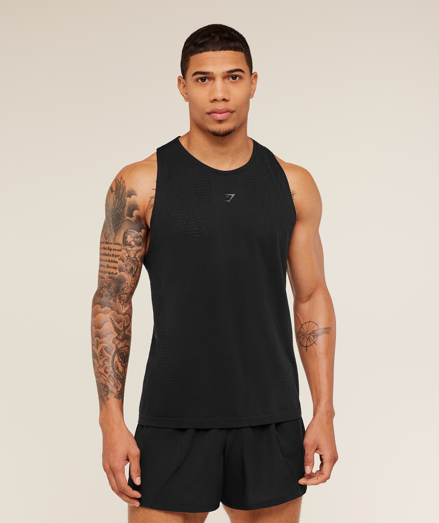 Gymshark Seamless Running Tank Gs Black