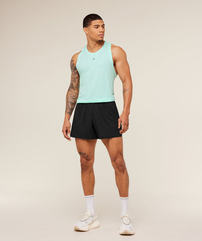 Gymshark Seamless Running Tank Pop Turquoise