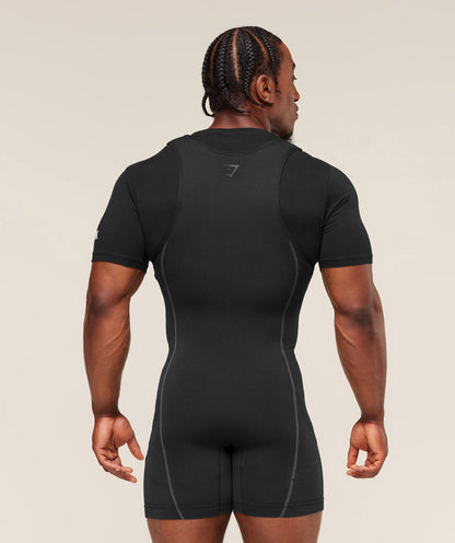 Women's Gymshark Seamless Singlet Black