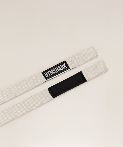 Gymshark Lifting Straps Oat White