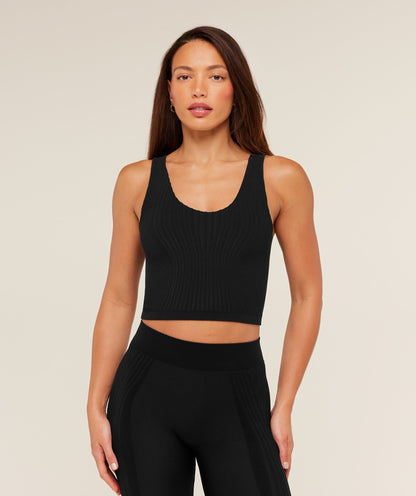 Women's Gymshark Luxe Tank Gs Black