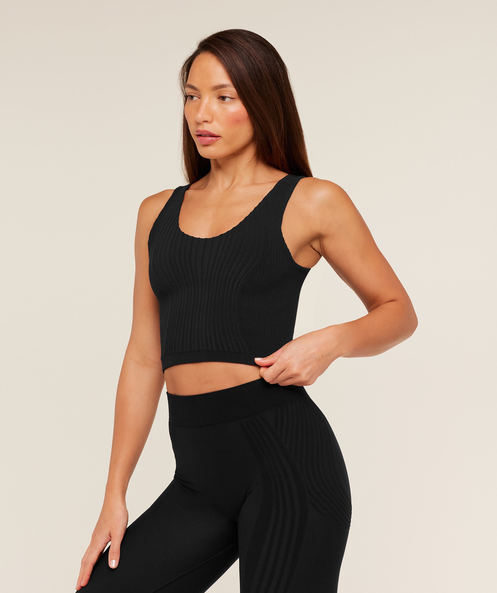 Women's Gymshark Luxe Tank Gs Black