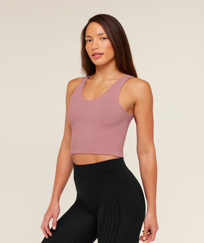 Women's Gymshark Luxe Tank Calm Pink