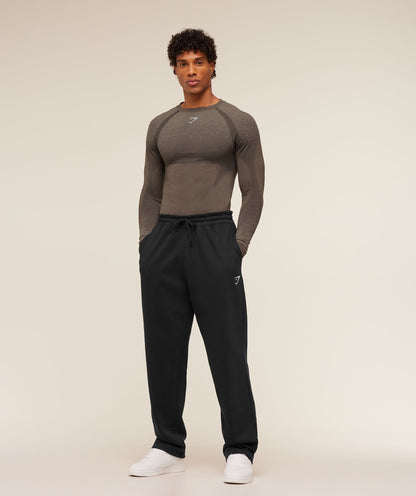 Gymshark Shadow Seamless Long Sleeve T-Shirt Camo Brown