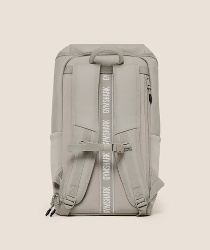 Gymshark Sleek Backpack Mushroom Grey