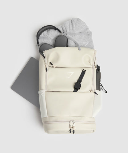 Women's Gymshark Sleek Backpack Pebble Grey