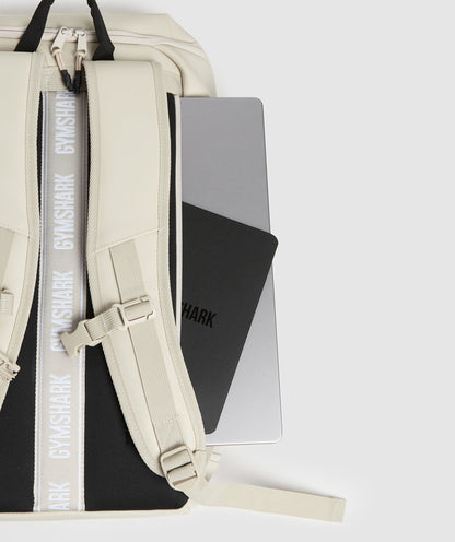 Women's Gymshark Sleek Backpack Pebble Grey