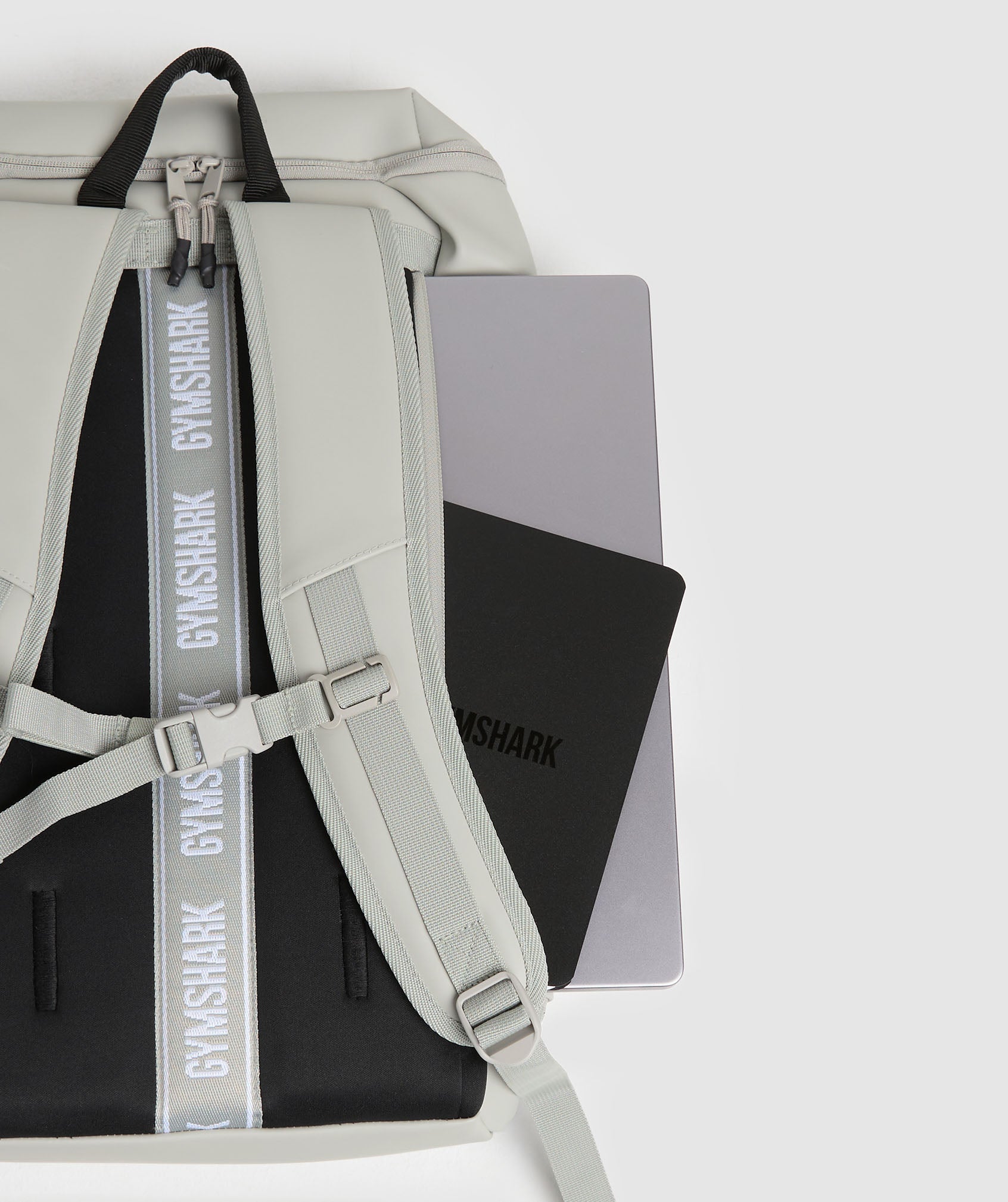 Women's Gymshark Sleek Backpack Stone Grey