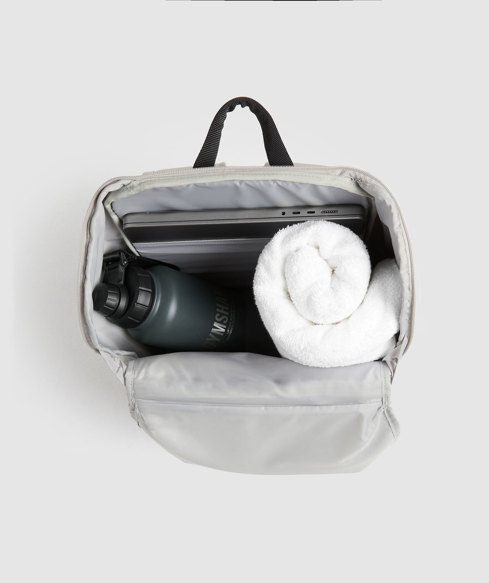 Women's Gymshark Sleek Backpack Stone Grey