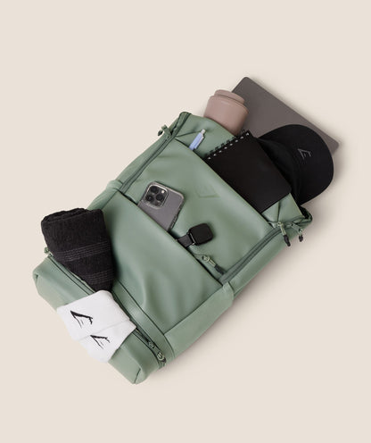 Gymshark Sleek Backpack Unit Green