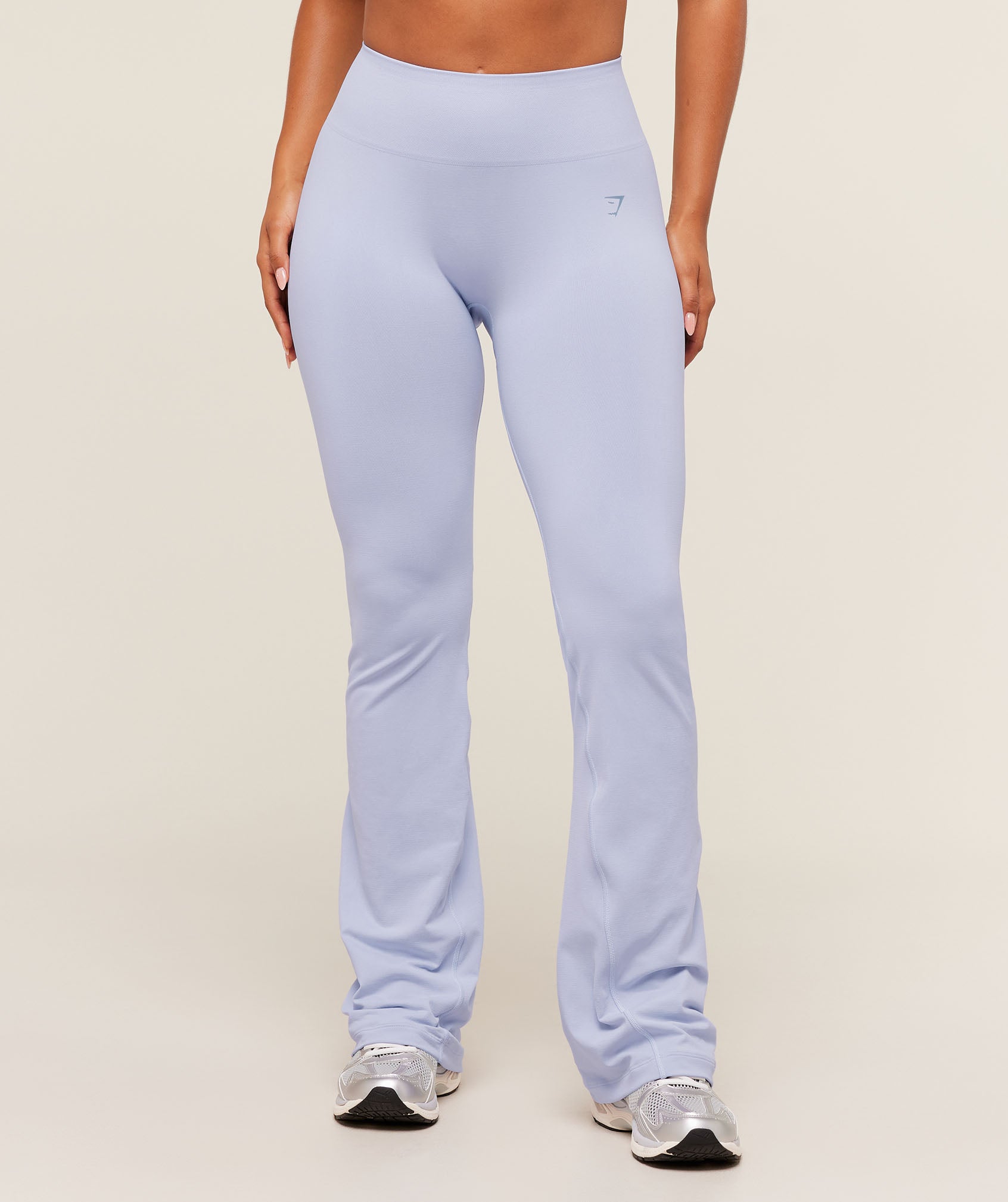 Women's Gymshark Soft Sculpt Flared Leggings Peri Blue