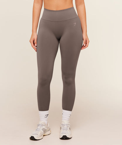 Women's Gymshark Soft Sculpt Leggings Cool Brown