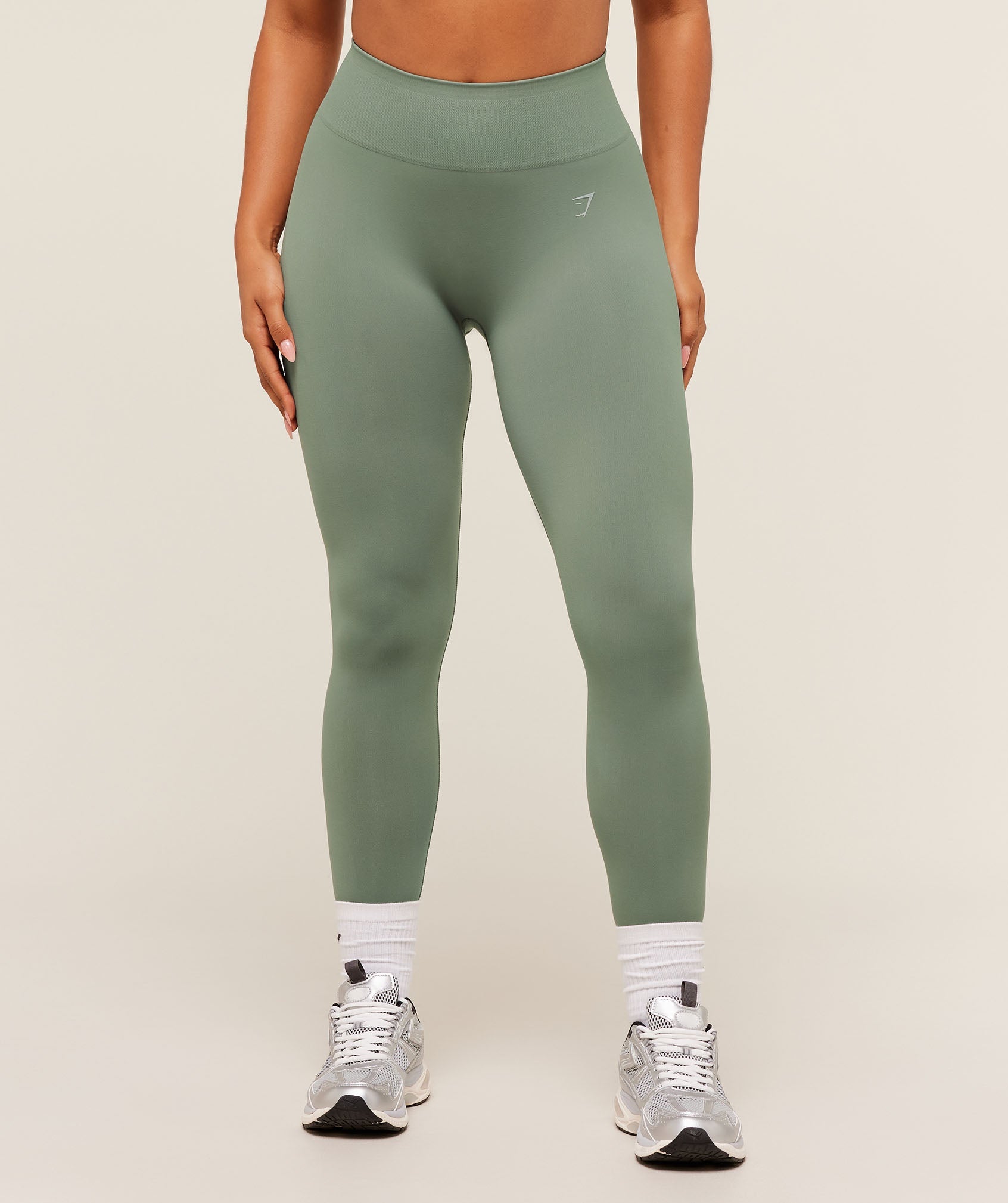 Women's Gymshark Soft Sculpt Leggings Unit Green