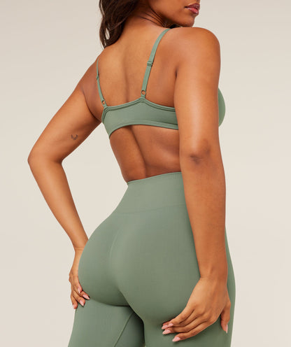 Women's Gymshark Soft Sculpt Leggings Unit Green