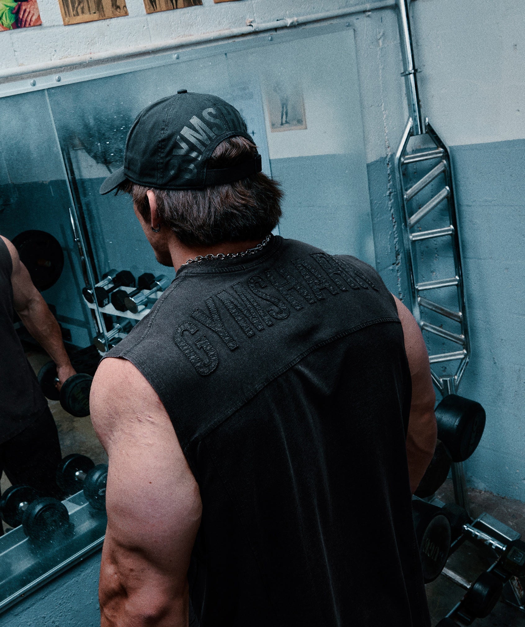 Gymshark Power Washed Tank Gs Black